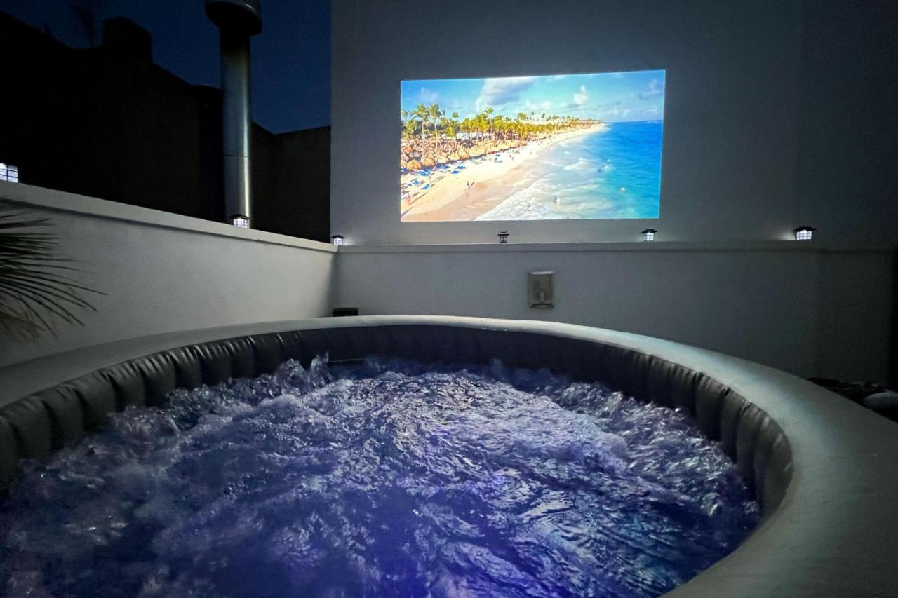 Atico Con Jacuzzi Privado , 1 Min Walk De Playa Levante 圣波拉 外观 照片
