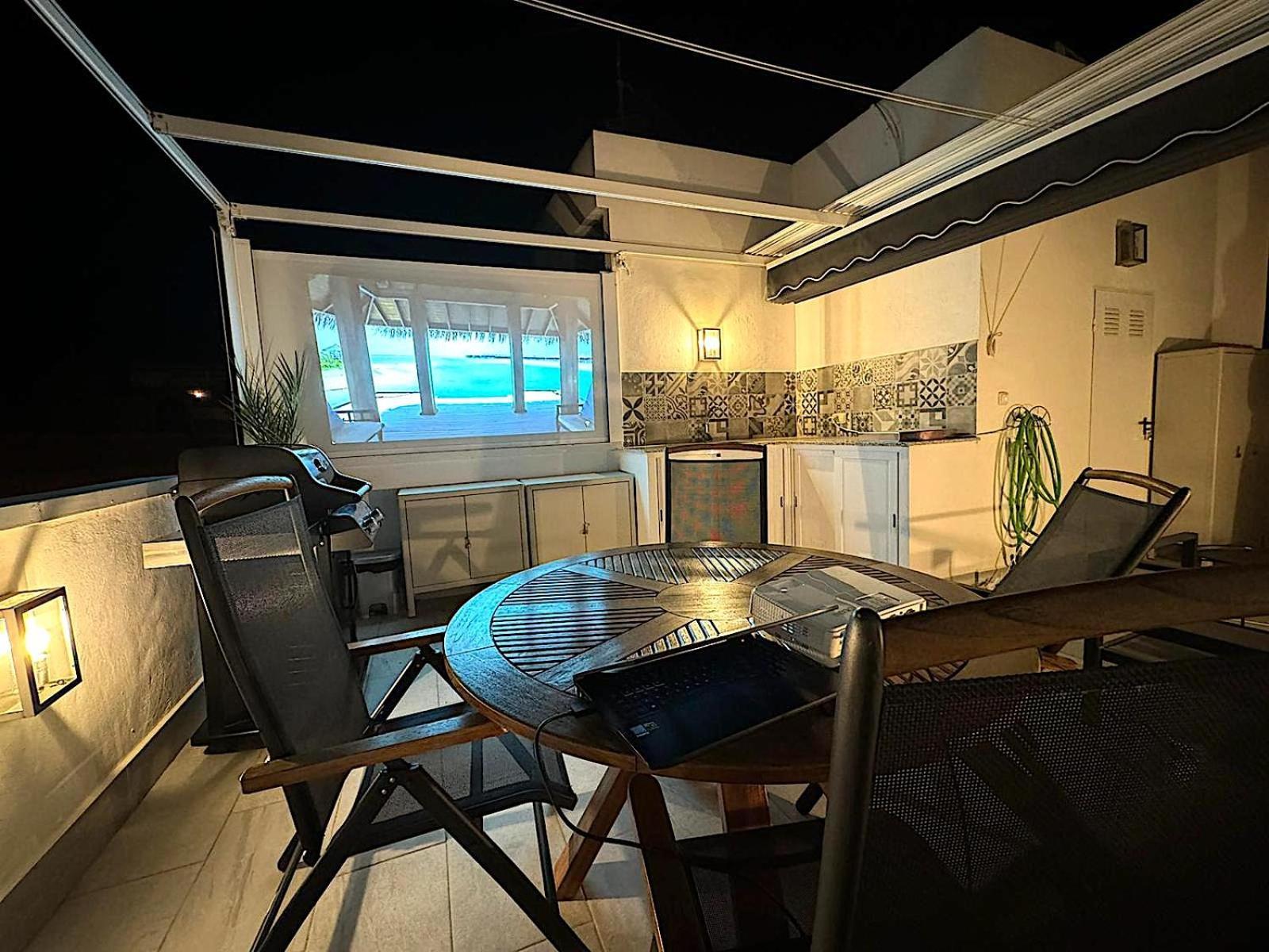 Atico Con Jacuzzi Privado , 1 Min Walk De Playa Levante 圣波拉 外观 照片