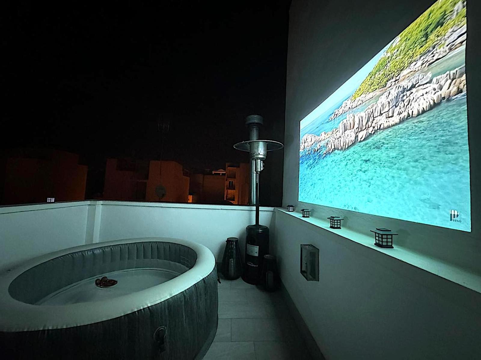 Atico Con Jacuzzi Privado , 1 Min Walk De Playa Levante 圣波拉 外观 照片