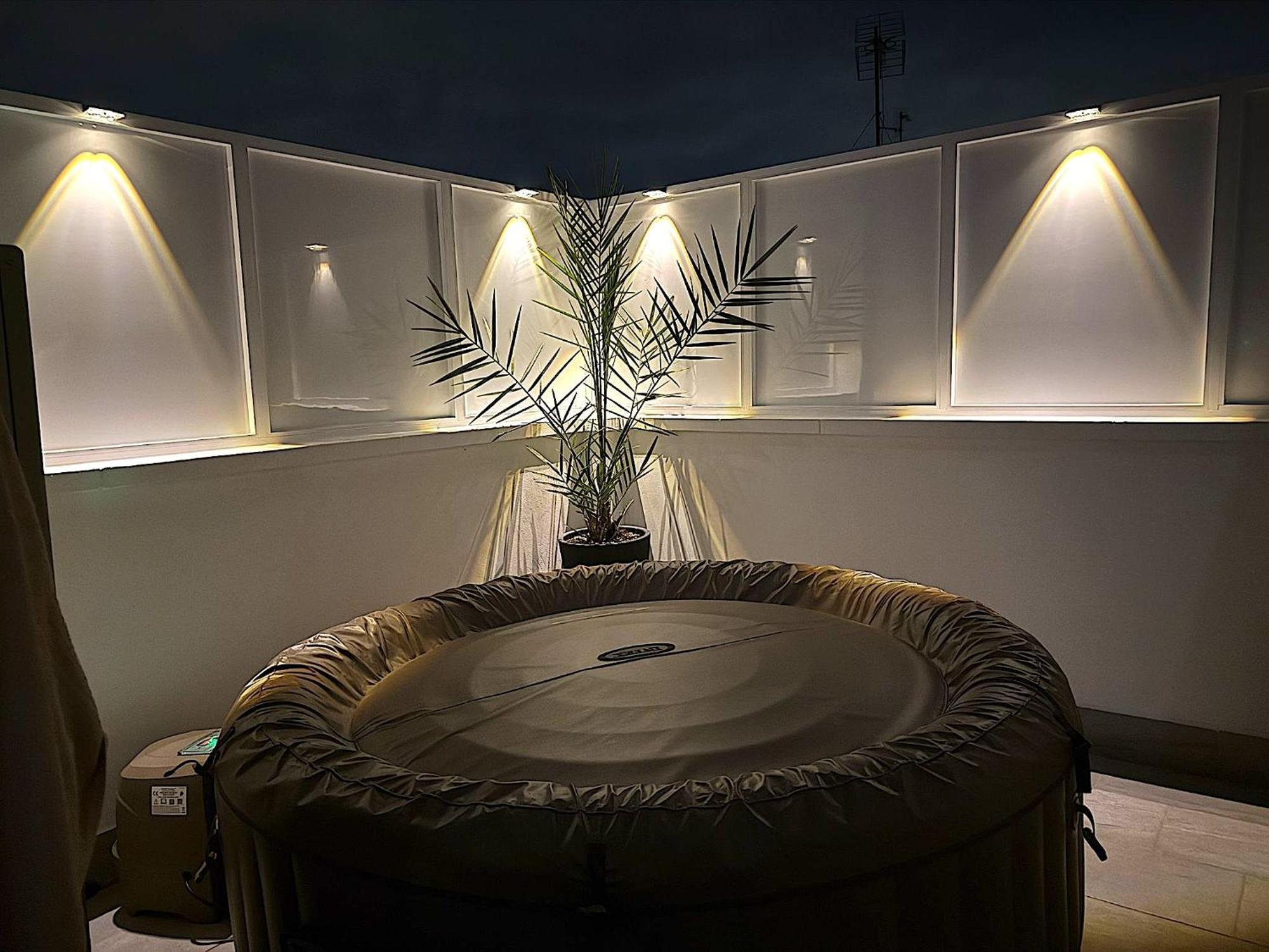 Atico Con Jacuzzi Privado , 1 Min Walk De Playa Levante 圣波拉 外观 照片