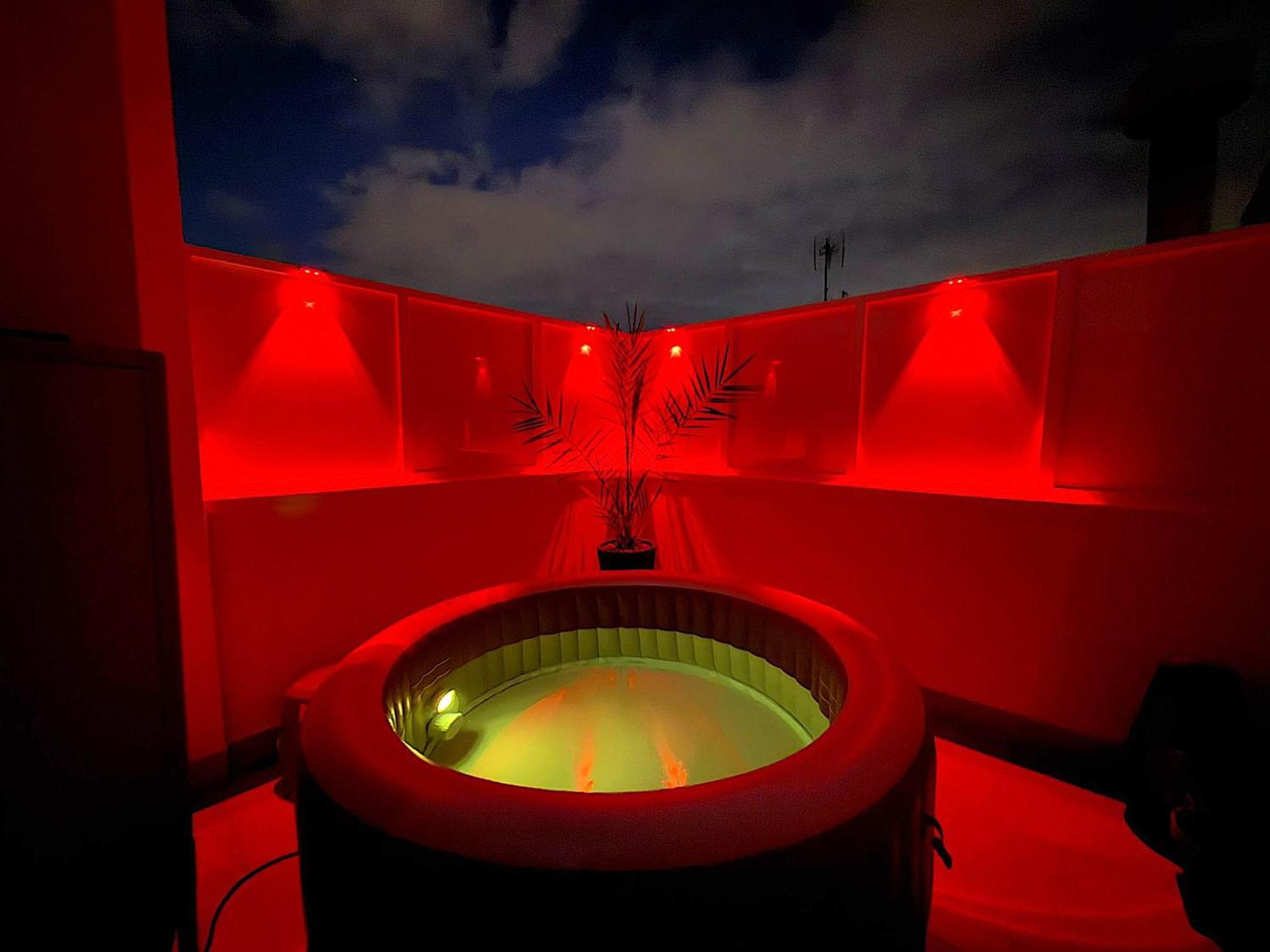 Atico Con Jacuzzi Privado , 1 Min Walk De Playa Levante 圣波拉 外观 照片